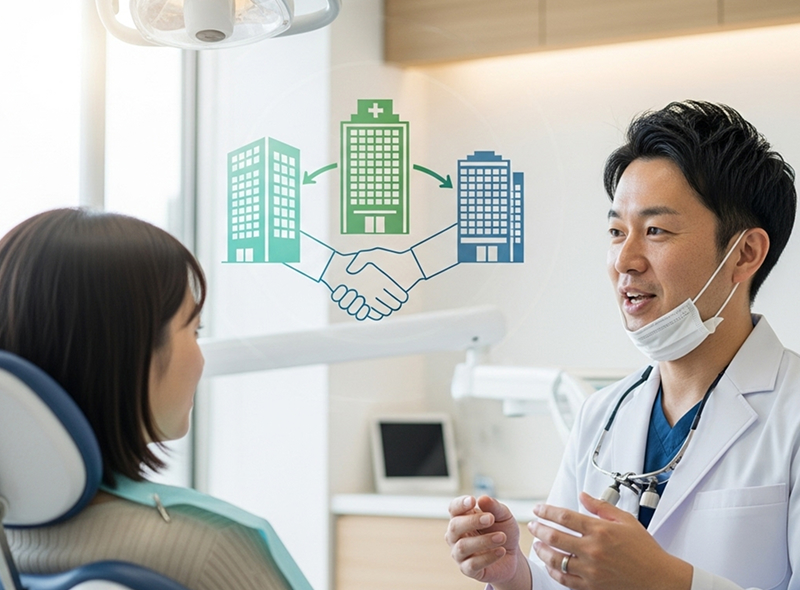 当院では3つの医療機関と連携体制を構築しております